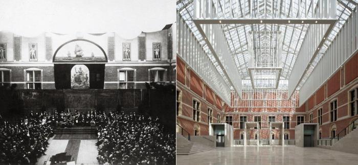 El antes y después del Rijksmuseum de Amsterdam (FOTOS)