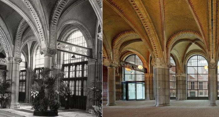 El antes y después del Rijksmuseum de Amsterdam (FOTOS)
