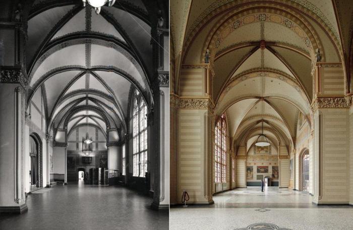 El antes y después del Rijksmuseum de Amsterdam (FOTOS)