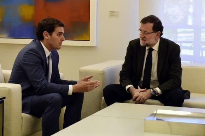 Rivera muestra a Rajoy su "firme apoyo" para que "se cumplan las leyes"
