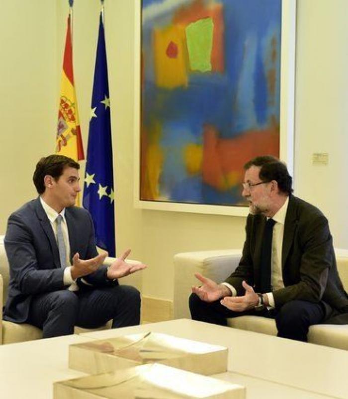 Rivera muestra a Rajoy su "firme apoyo" para que "se cumplan las leyes"