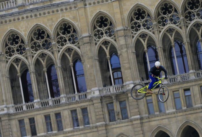 Las mejores imágenes del Red Bull Vienna Air King de Mountain Bike (FOTOS)