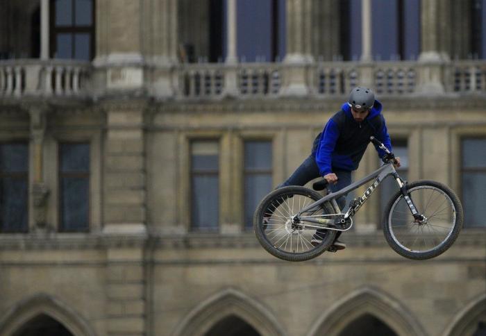 Las mejores imágenes del Red Bull Vienna Air King de Mountain Bike (FOTOS)