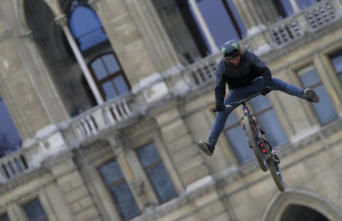 Las mejores imágenes del Red Bull Vienna Air King de Mountain Bike (FOTOS)
