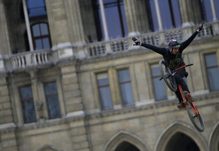 Las mejores imágenes del Red Bull Vienna Air King de Mountain Bike (FOTOS)