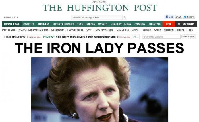 Muere Margaret Thatcher: la derecha sin contemplaciones pierde a su referente