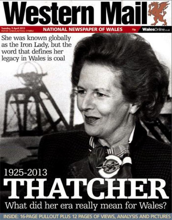 Muerte de Margaret Thatcher: las portadas británicas (FOTOS)