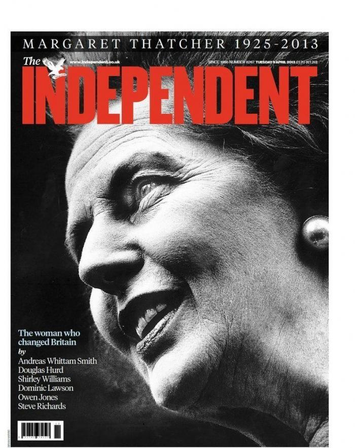 Muerte de Margaret Thatcher: las portadas británicas (FOTOS)