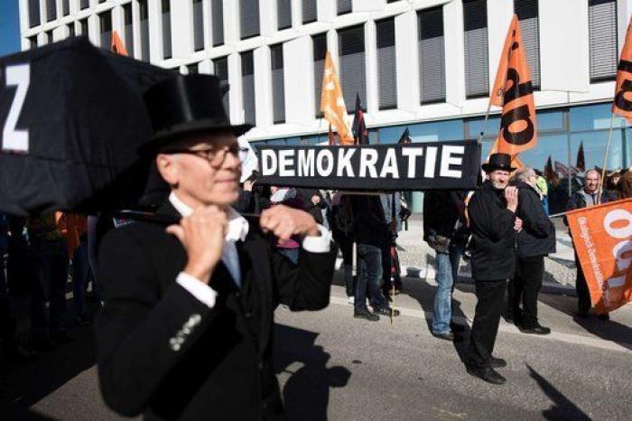 Centroeuropa se echa a la calle contra el TTIP (FOTOS)