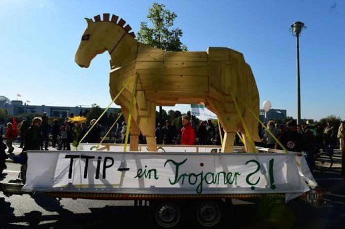 Centroeuropa se echa a la calle contra el TTIP (FOTOS)