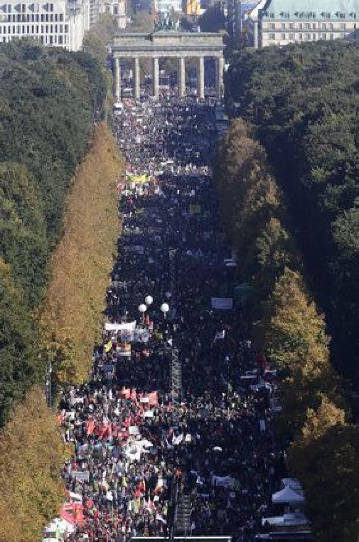 Centroeuropa se echa a la calle contra el TTIP (FOTOS)