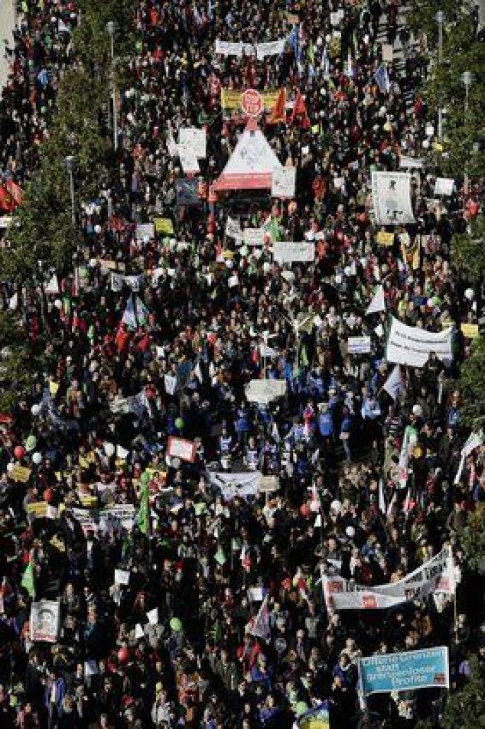 Centroeuropa se echa a la calle contra el TTIP (FOTOS)