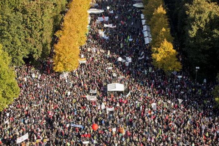 Centroeuropa se echa a la calle contra el TTIP (FOTOS)