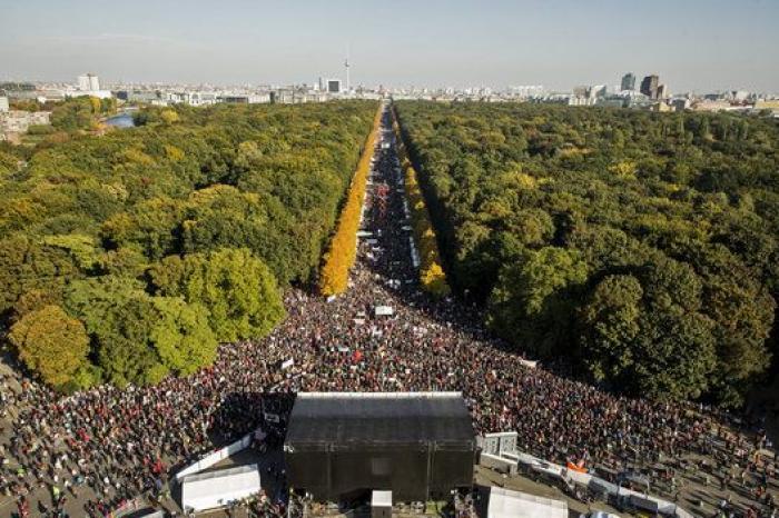 Centroeuropa se echa a la calle contra el TTIP (FOTOS)