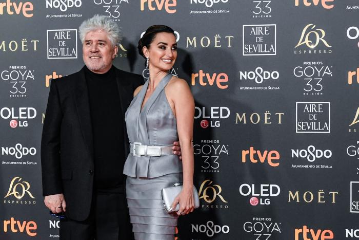 Penélope Cruz y Javier Bardem, en los Goya 2016: la nominada por 'Ma ma', de Versace