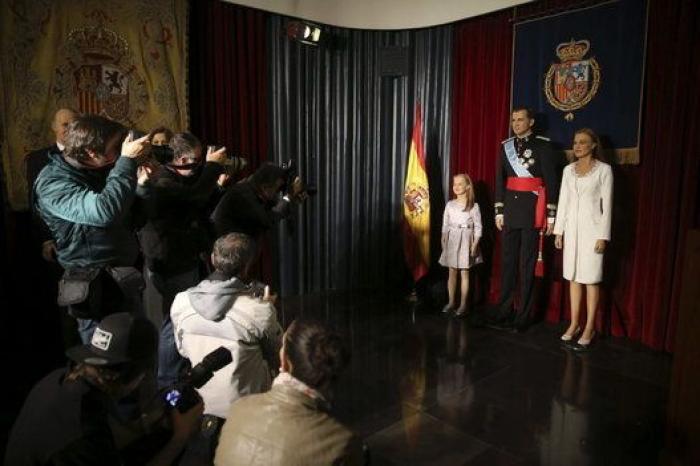 Estatua de cera de Leonor: montajes y bromas en Twitter (TUITS, FOTOS)