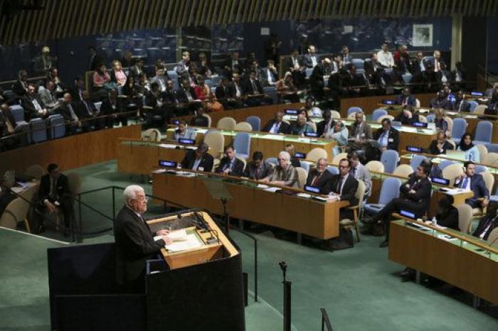 Las cinco claves del puñetazo en la mesa de Abbas en la ONU