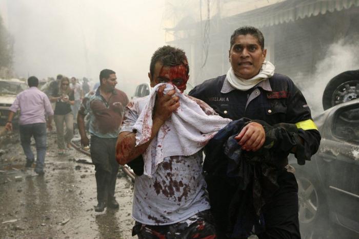 Atentado en Beirut: Al menos 8 muertos y más de 70 heridos en la explosión de un coche bomba (FOTOS, VÍDEOS)