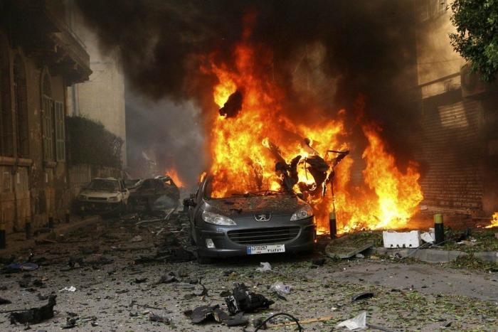 Atentado en Beirut: Al menos 8 muertos y más de 70 heridos en la explosión de un coche bomba (FOTOS, VÍDEOS)