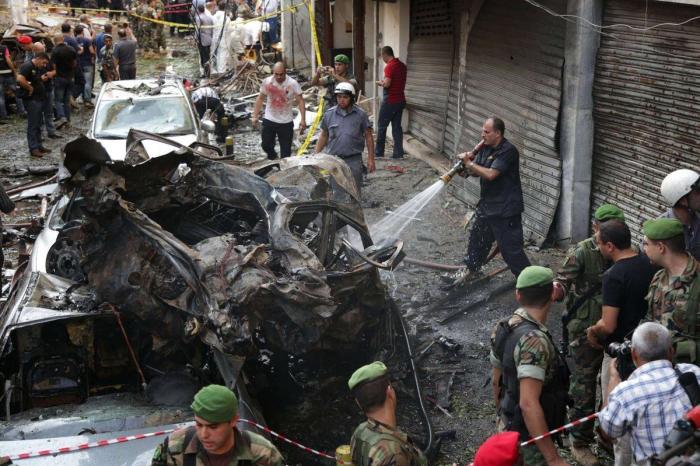 Atentado en Beirut: Al menos 8 muertos y más de 70 heridos en la explosión de un coche bomba (FOTOS, VÍDEOS)