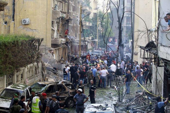 Atentado en Beirut: Al menos 8 muertos y más de 70 heridos en la explosión de un coche bomba (FOTOS, VÍDEOS)