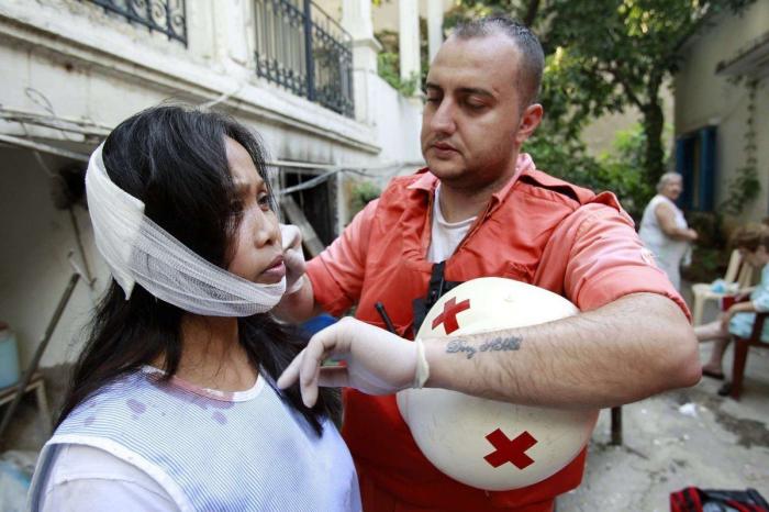 Atentado en Beirut: Al menos 8 muertos y más de 70 heridos en la explosión de un coche bomba (FOTOS, VÍDEOS)