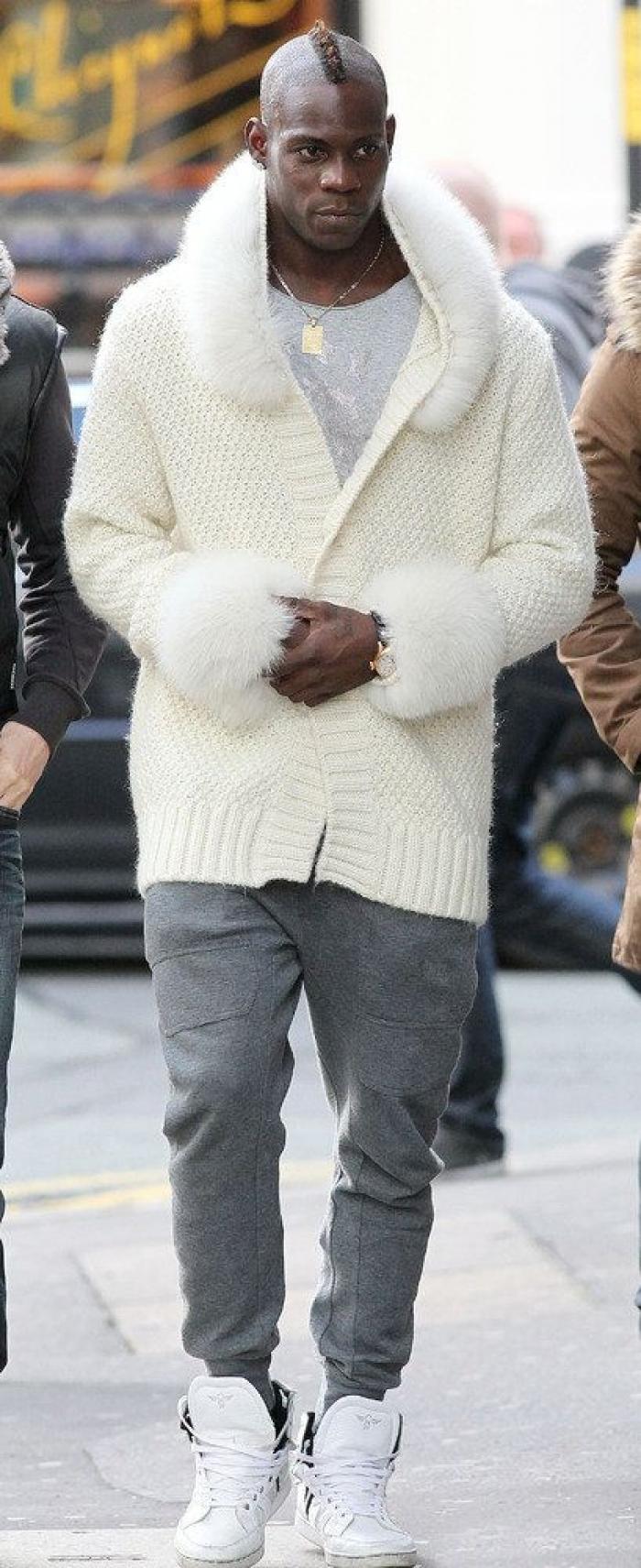 El estilo de Balotelli: cómo viste el jugador del Manchester (FOTOS)