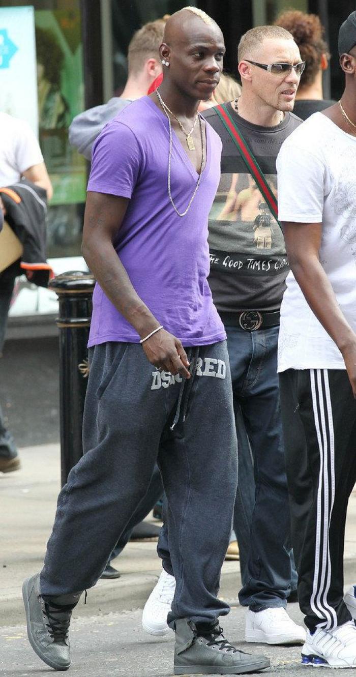 El estilo de Balotelli: cómo viste el jugador del Manchester (FOTOS)
