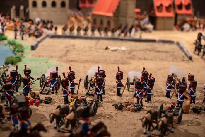 Clases de historia con Playmobil: la exposición de los clicks que te lleva del Antiguo Egipto a la actualidad