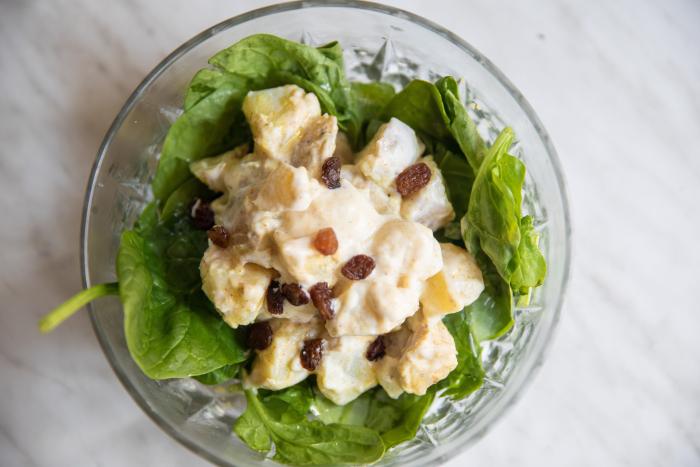 Recetas fáciles: trucha especiada con patatas