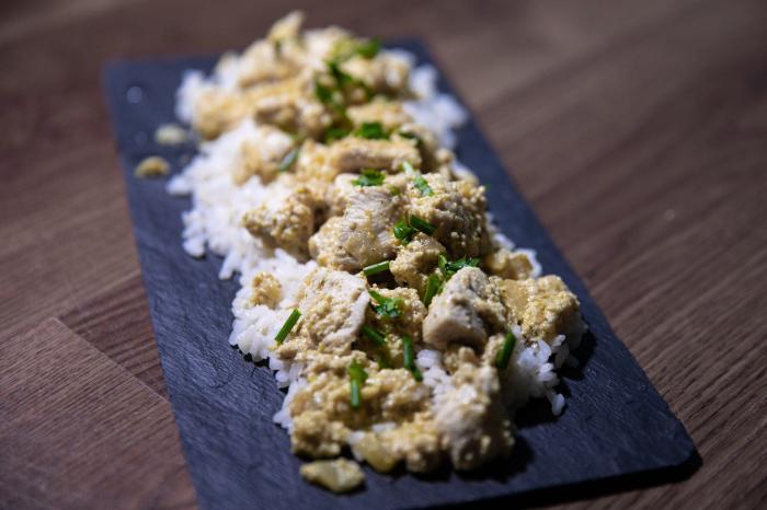 Recetas fáciles: trucha especiada con patatas