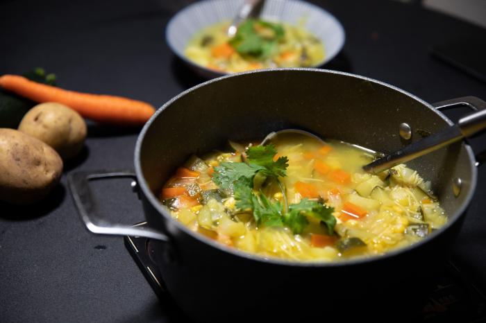 Recetas fáciles: trucha especiada con patatas