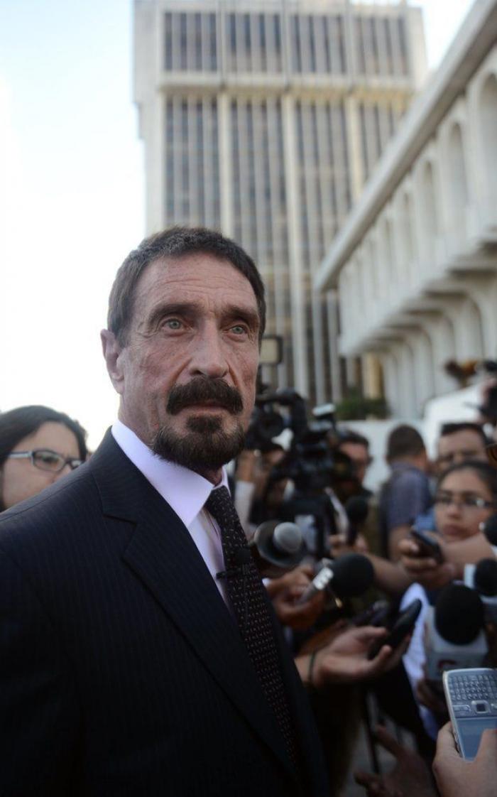 McAfee recibe el alta hospitalaria tras sufrir dos ataques cardiacos leves