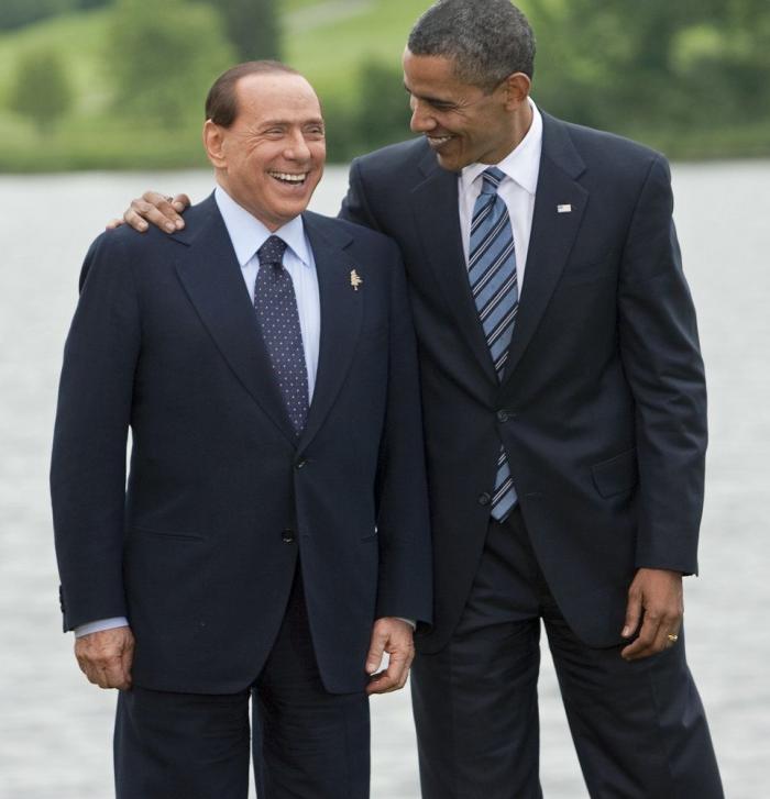 Berlusconi asegura ahora que si Monti se presenta como candidato, él no lo hará (FOTOS)