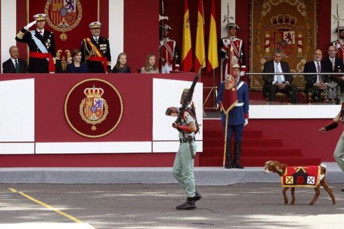 ¿Quién ha asistido y quién no al desfile de las Fuerzas Armadas?