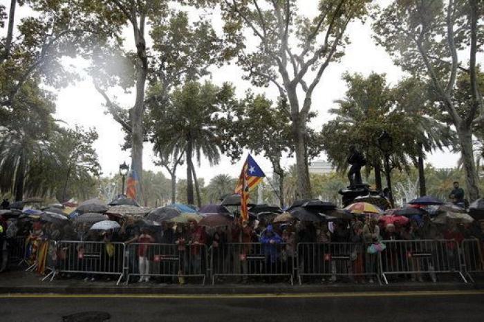 El Tribunal Superior de Justicia de Cataluña considera "un ataque" el apoyo frente a su sede a las imputadas por el 9N