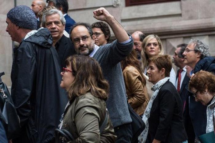 El Tribunal Superior de Justicia de Cataluña considera "un ataque" el apoyo frente a su sede a las imputadas por el 9N