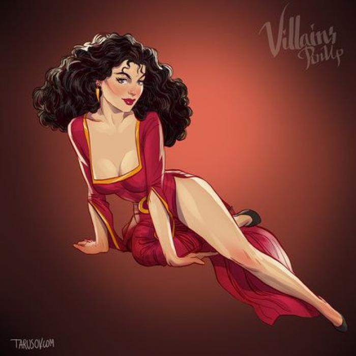 Las villanas de Disney convertidas en 'pin-ups' son seductoramente malvadas (FOTOS)