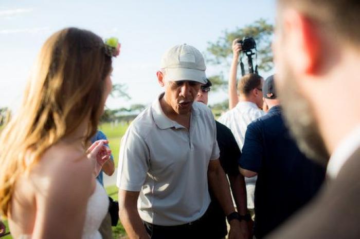 Esto es lo que pasa cuando invitas a los Obama a tu boda