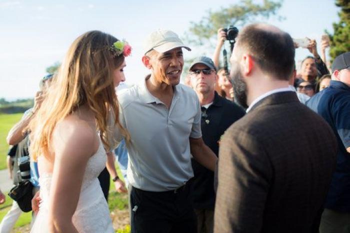 Esto es lo que pasa cuando invitas a los Obama a tu boda