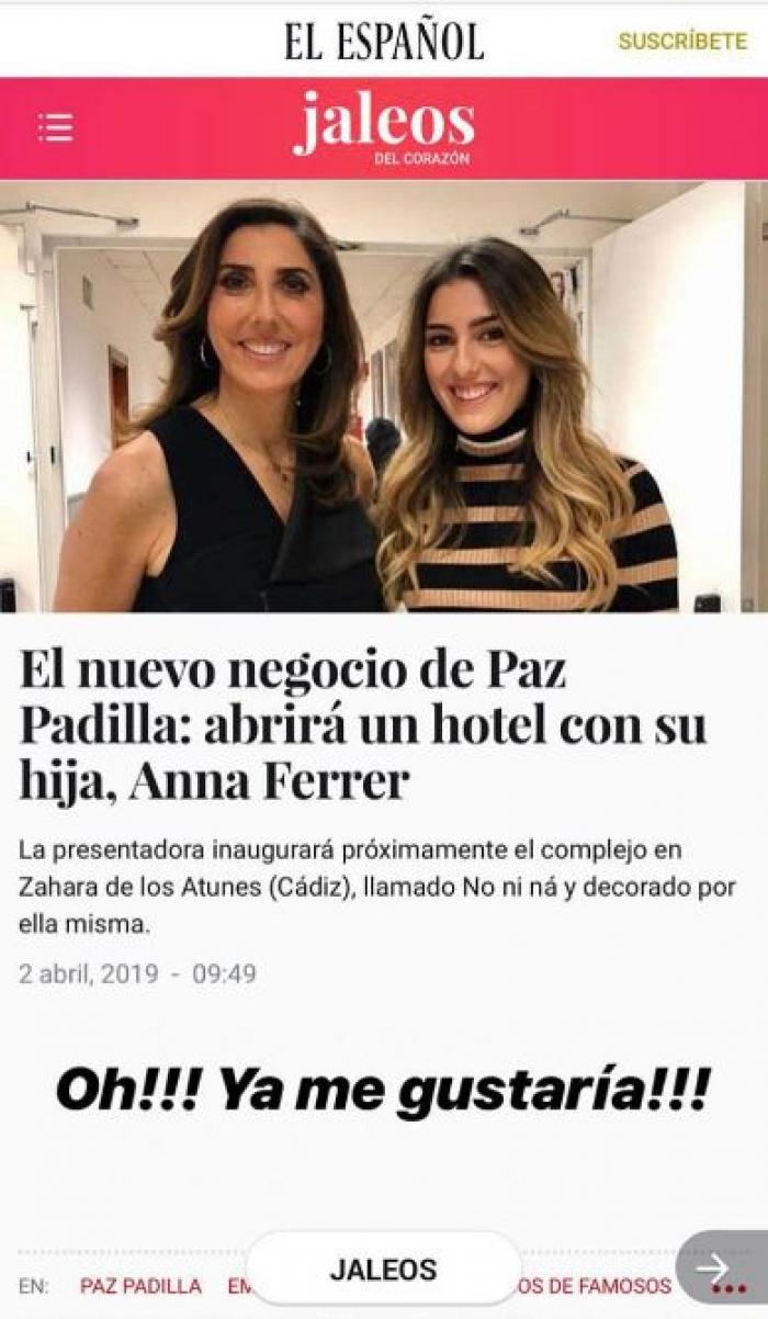 Esto es lo que Paz Padilla tiene que decir sobre la ministra de Cultura francesa (por motivos evidentes)