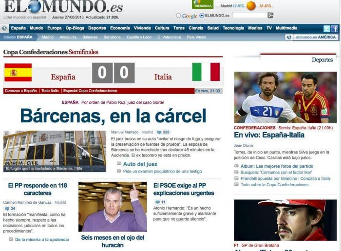 La Audiencia Nacional condena al PP y a Bárcenas por la reforma de la sede de Génova