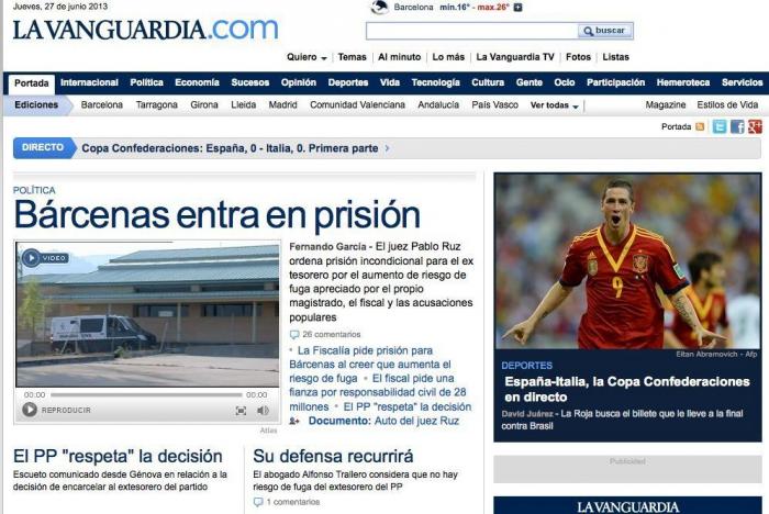 La Audiencia Nacional condena al PP y a Bárcenas por la reforma de la sede de Génova