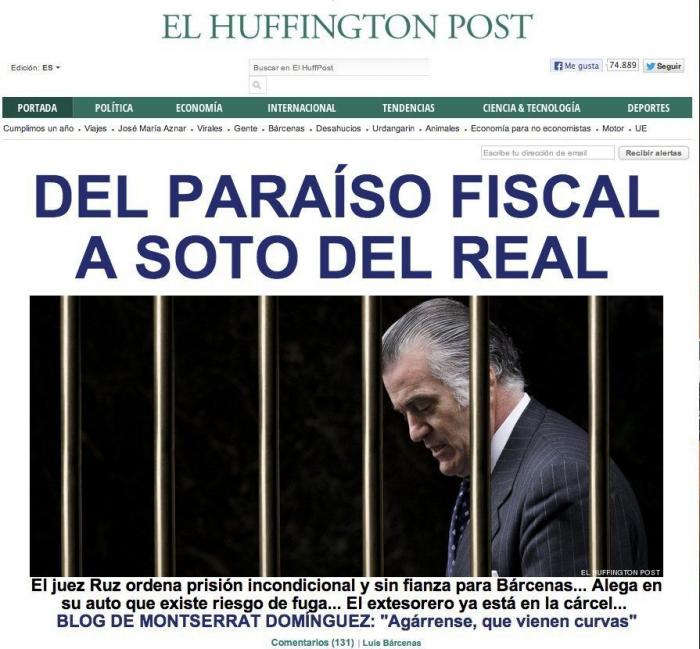 La Audiencia Nacional condena al PP y a Bárcenas por la reforma de la sede de Génova