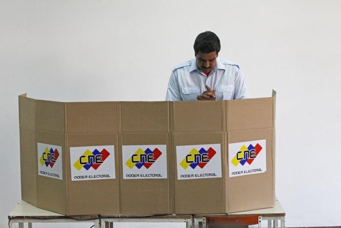 Elecciones Venezuela 2013: El gráfico de la televisión oficial que favorece a Maduro (FOTOS)