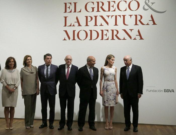 Reina Letizia: primer acto en solitario en el Museo del Prado (FOTOS)