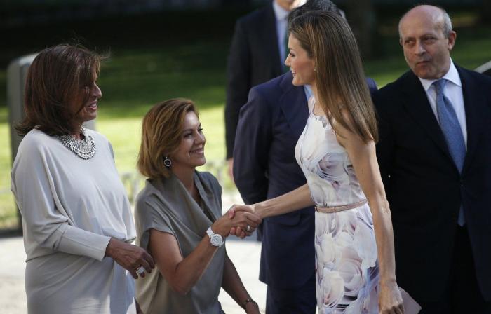 Reina Letizia: primer acto en solitario en el Museo del Prado (FOTOS)