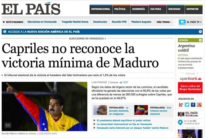 Diosdado Cabello, dirigente chavista: "Felipe González quiere un golpe de Estado en Venezuela"