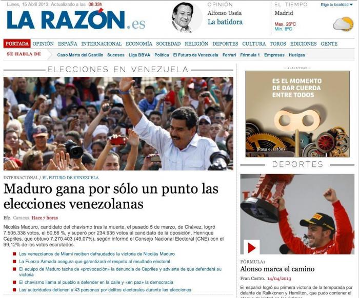 Diosdado Cabello, dirigente chavista: "Felipe González quiere un golpe de Estado en Venezuela"