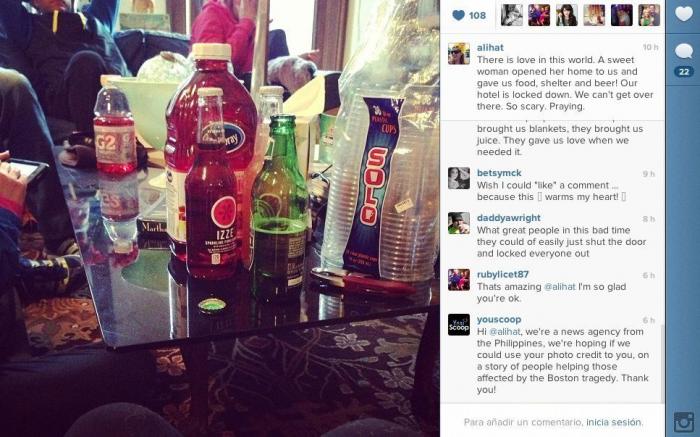 Atentado en el maratón de Boston: 10 gestos de solidaridad en medio del caos (FOTOS)